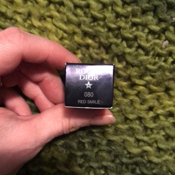 Dior 080 Red Smile 'Limited Edition' Rouge Dior Bijou Lipstick - Picture 4 of 5